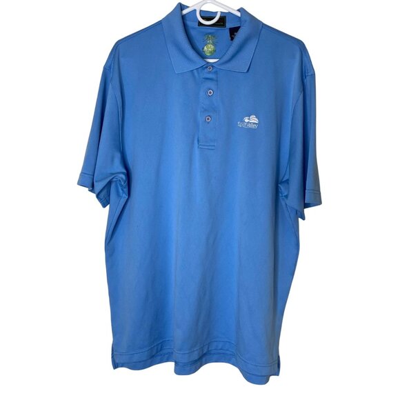Egypt Valley Country Club Blue EcoTec Performance Golf Polo Shirt Men’s XL - Picture 1 of 5